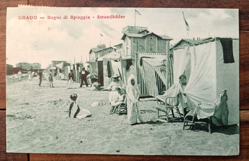 Grado spiaggia com era - spiaggia, com'era