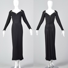 Abito nero formale S anni 40