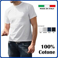 Maglia Serafino da uomo anche intima manica corta t-shirt maglietta girocollo 