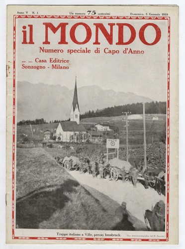 Mondo rivista - mondo, (il).