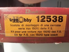 RIVAROSSI ART. 12538. CARROZZA PASSEGGERI SERIE Azx 15010 DELLE F.S.
