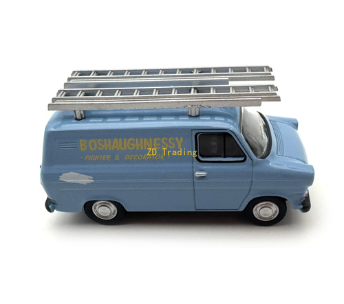Blue transit mk1 mini - 1:76,