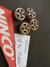 SLOT 4 CERCHI PLASTICA 16x8 OLD MCLAREN F1 GTR SLOT 1/32