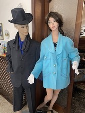 Coppia Donna E Uomo Manichini Antichi Stupendi