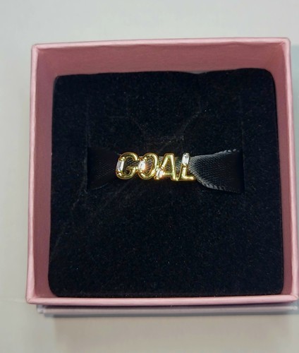 Charm pandora sparkling - charm, goal