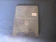 REGIA  AERONAUTICA MANUALE MOTORE ALFA ROMEO JUPITER 420 CV . (27)