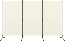 Paravento a 3 Pannelli Divisorio Separè Byobu Pieghevole Schermo Separatore Ambi