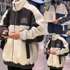 Cardigan cappotto pile agnello