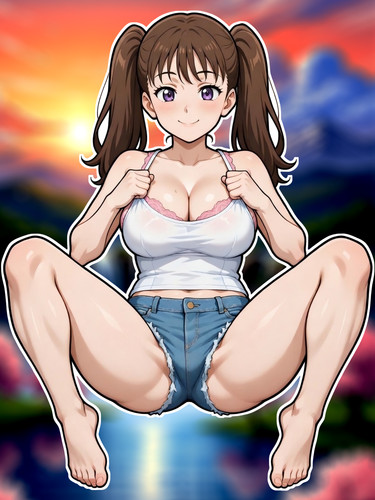Adesivo vinile anime adulto - adesivo,