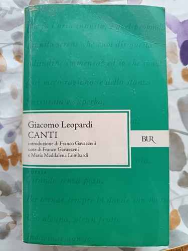 Giacomo leopardi canti - giacomo, leopardi,