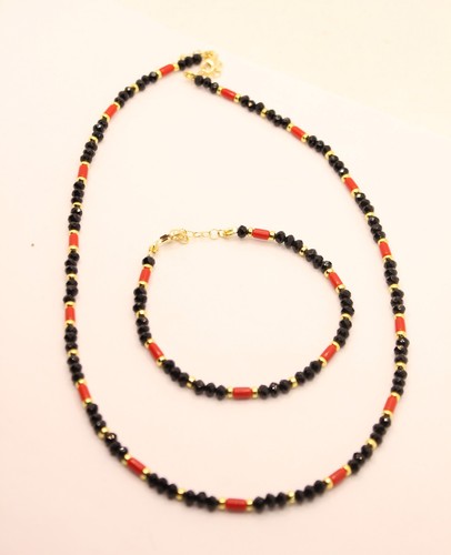 Collana bracciale corallo - bracciale,