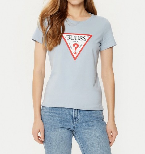 Shirt donna guess manica - t-shirt,