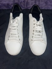 ZARA MAN White & Black Low Top