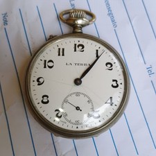 Antico Orologio La Terra 49 mm - Funzionante - Revisionato