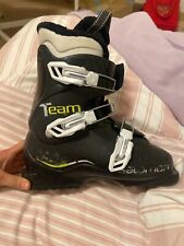 scarponi da sci salomon 361/2 37 neri 3 attacchi molto comodi 