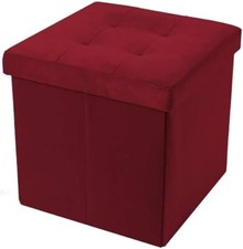 Pouf Contenitore Pieghevole
