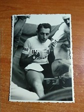 Foto Ciclismo/Cyclisme FAUSTO COPPI/Sq. Bianchi 1955 originale