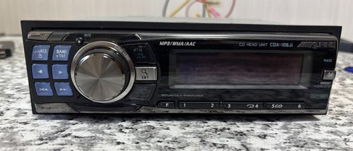 Alpine cda 106ji 1din - 1din, cd