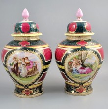 Coppia Di Royal Vienna Style