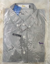 Camicia A Maniche Corte Grigia