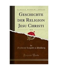 Geschichte der Religion Jesu