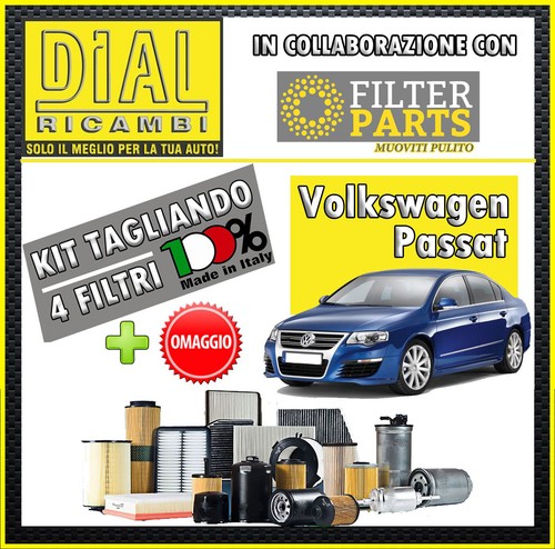 Kit tagliando filtri 4pz - kit,