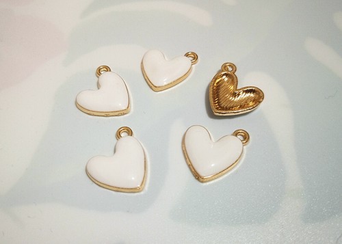 4pz ciondoli charms - cuore, in