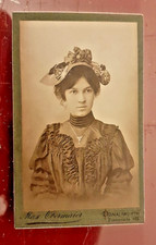 foto d'epoca cartonata