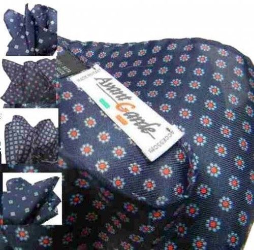 Fazzoletto taschino blu - da,