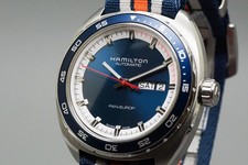 *Quasi MINT* HAMILTON H354050 PAN EURO Day Date 43mm Orologio automatico da uomo