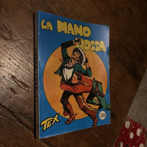 Tex numero mano rossa - numero,