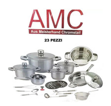 BATTERIA DI PENTOLE 23 PEZZI