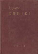 LIBRO I QUATTRO CODICI UTET 1969 CODICE CIVILE COSTITUZIONE DISPOSIZIONI DI ATTU