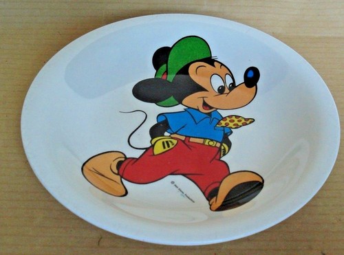 Piatto melamina topolino - piatto, in