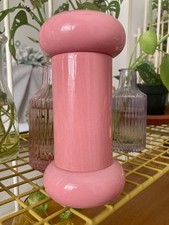 ALESSI ES19 Design pepper grinder beech-wood Pink Ettore Sottsass 1994 Twergi