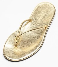 Sandali Chanel oro tanga 26S