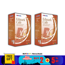 2 X Edmark Cafe Ginseng Coreano Caffè Arabica Caffè Tostato Libido Antiossidante