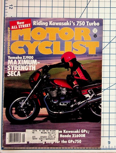 Motorcyclist magazine august - magazine,