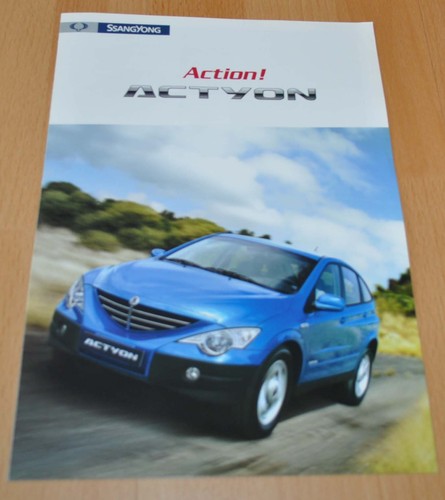 Brochure vendita ssangyong - brochure,