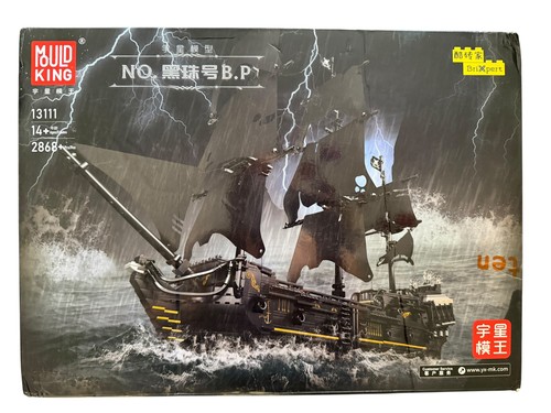 Mould king 13111 black - black, pearl