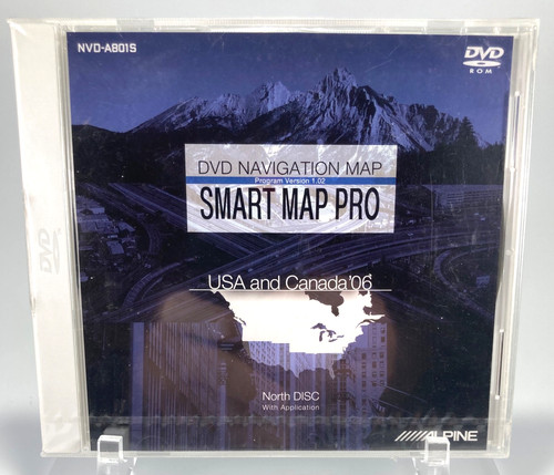 Nuovo alpine dvd mappa - nuovo!,