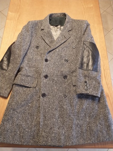 Cappotto doppiopetto lana - doppiopetto,