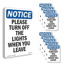 Si prega di spegnere le luci