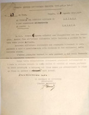 1936 DOCUMENTO STORICO WW2