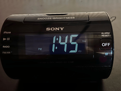 Altoparlante sveglia sony - sveglia,