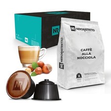 96 Cialde Capsule Caffè alla Nocciola Compatibili Nescafé Dolce Gusto