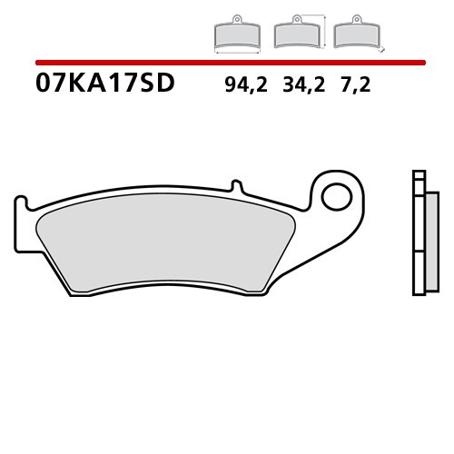 Pastiglie brembo freno - pastiglie,
