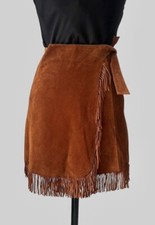 Minigonna avvolgente vintage