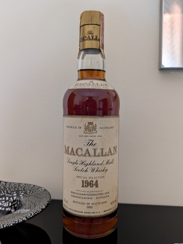 Whisky the macallan 1964 - the,