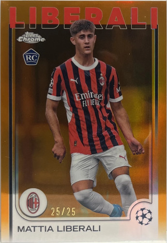 Mattia liberali rookie - 25/25,